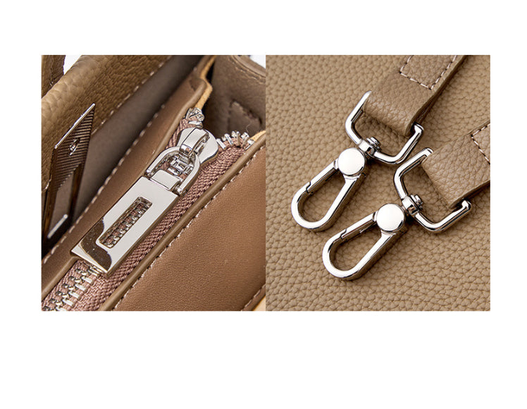 Large Capacity Top Layer, Cowhide Tote Bag