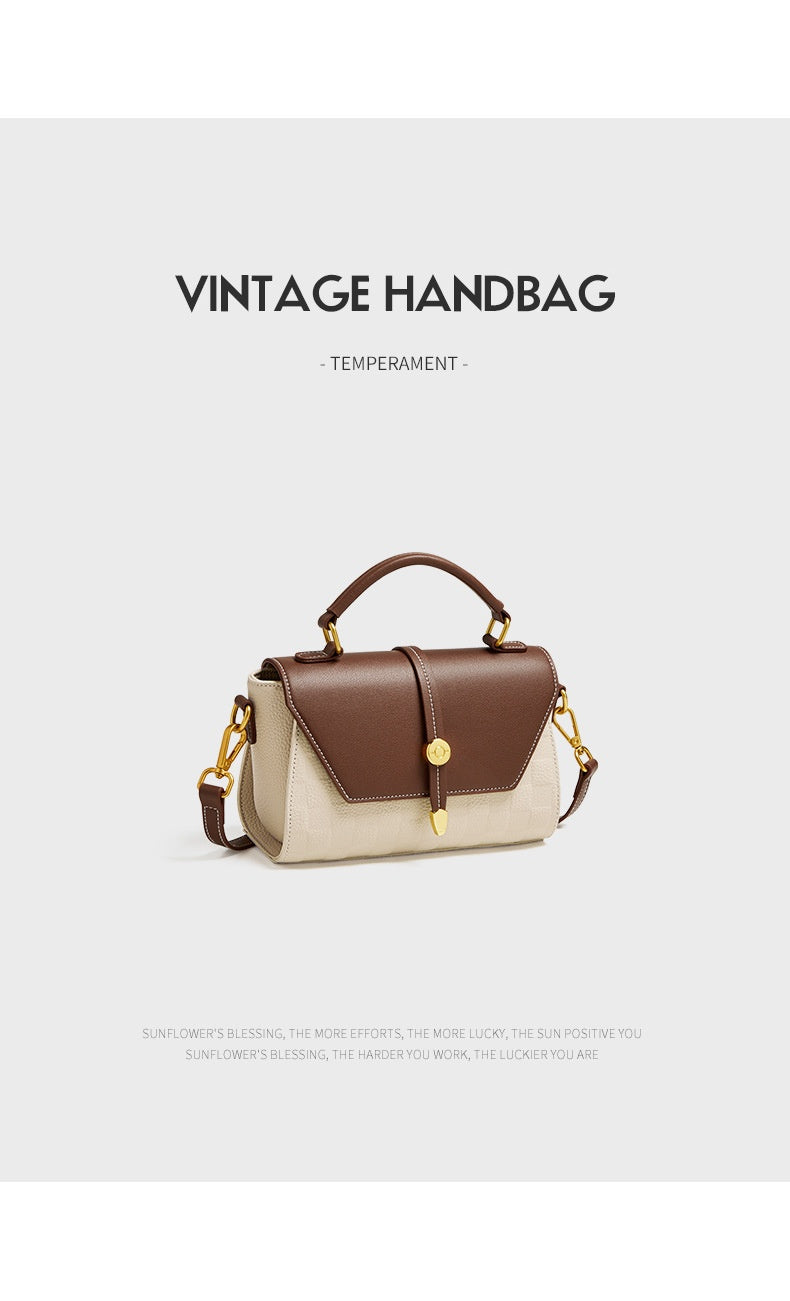 Light Luxury Premium Handbag Genuine Leather Crossbody Bag