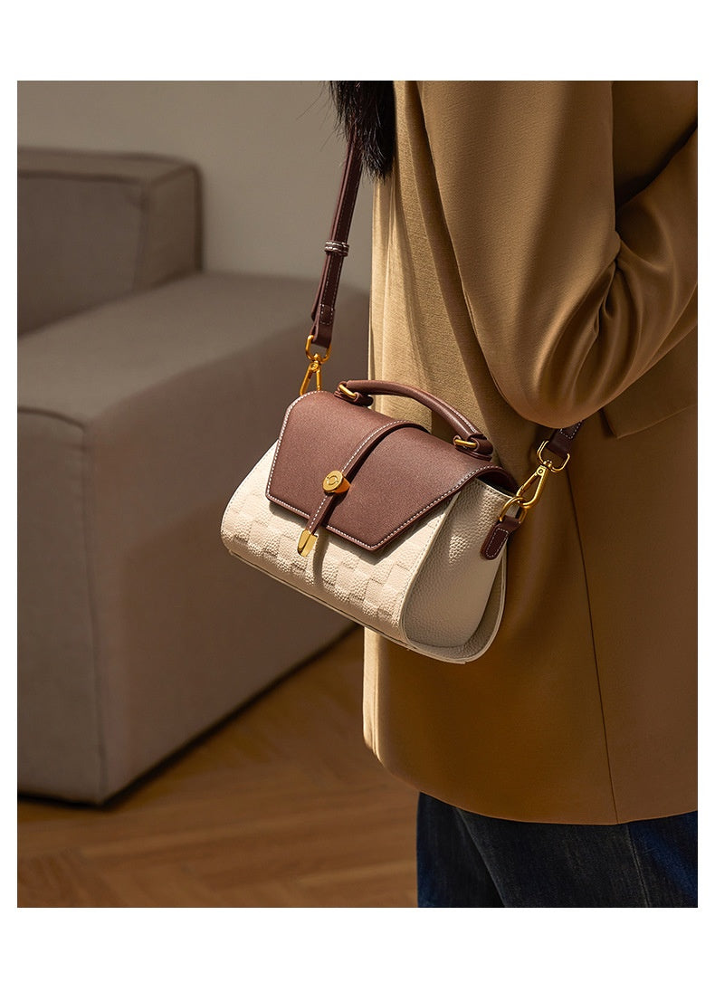Light Luxury Premium Handbag Genuine Leather Crossbody Bag
