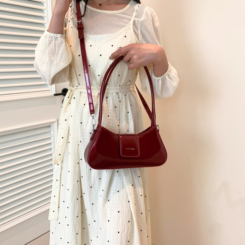 Elegant Women’s Crossbody Bag – Trendy PU Leather Shoulder Handbag