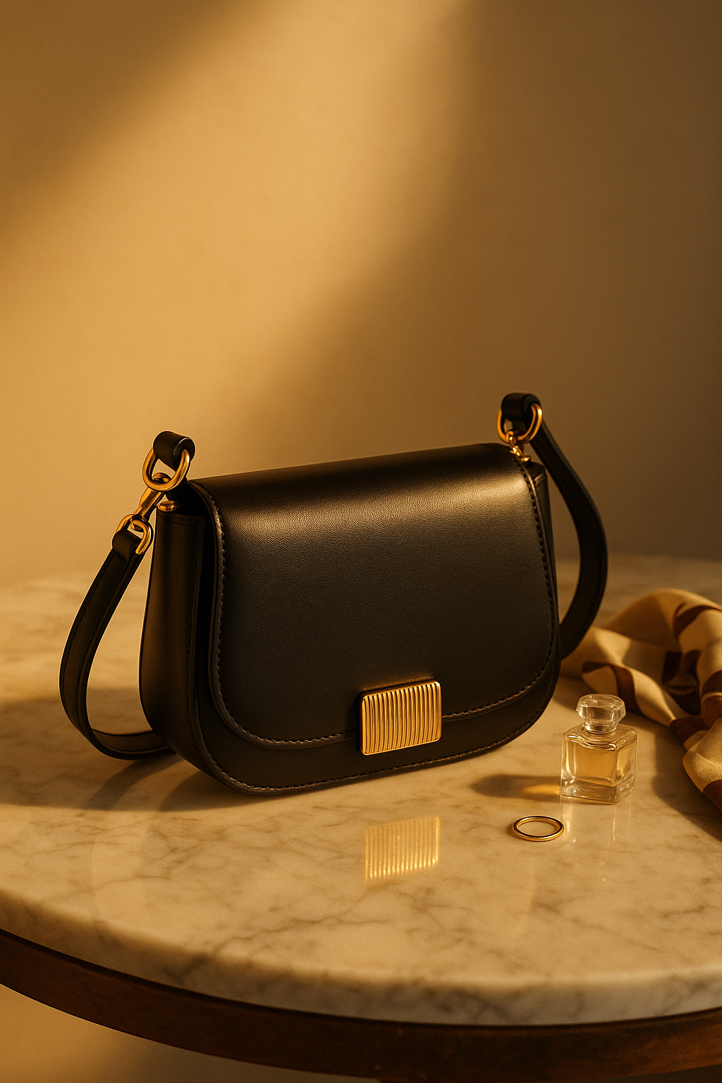 Fashion Messenger Bag Genuine Leather