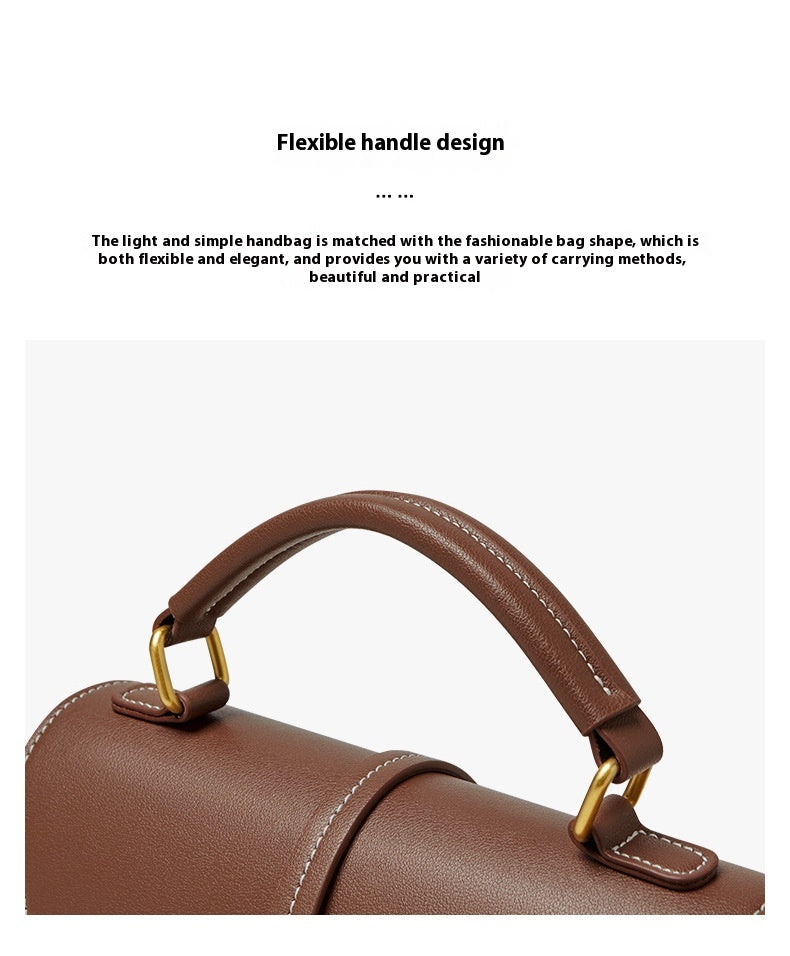Light Luxury Premium Handbag Genuine Leather Crossbody Bag