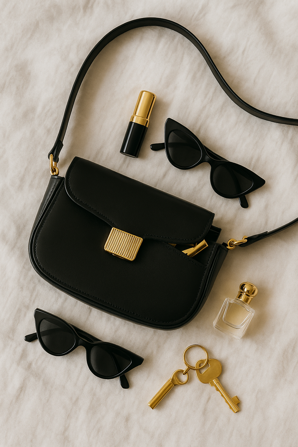 Fashion Messenger Bag Genuine Leather