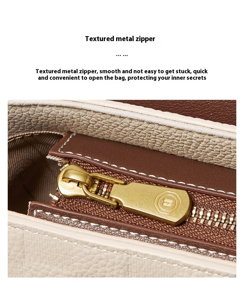 Light Luxury Premium Handbag Genuine Leather Crossbody Bag