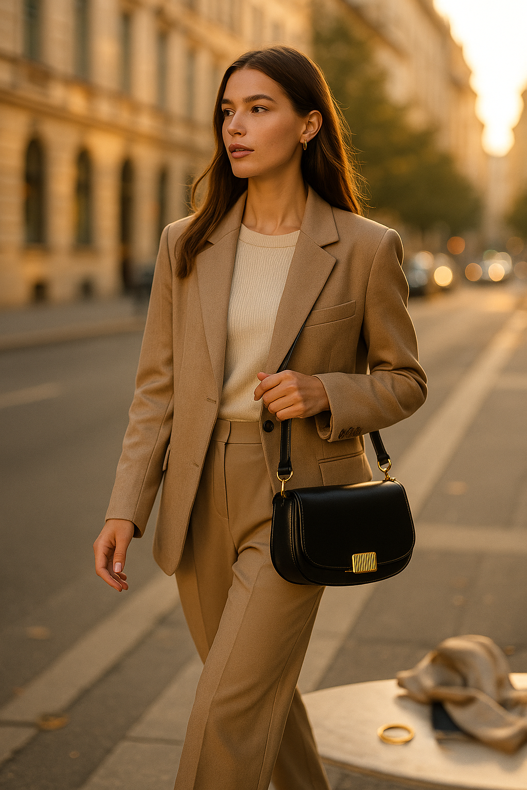 Fashion Messenger Bag Genuine Leather