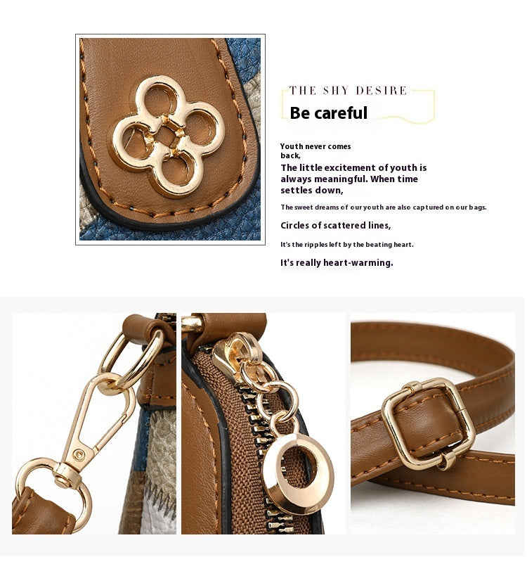 Bohemian Crossbody Bag Niche Ethnic Design Female