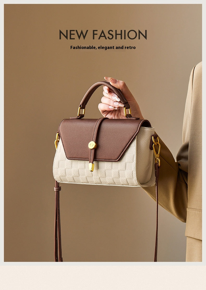 Light Luxury Premium Handbag Genuine Leather Crossbody Bag