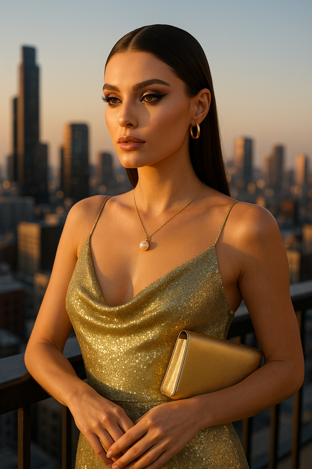 Women's Pearl Necklace Simple And Gentle Non-mainstream Style